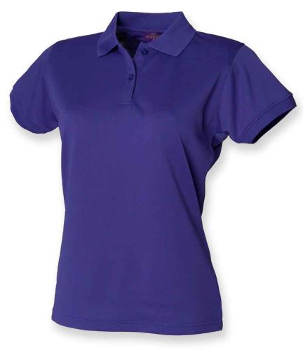 Henbury Ladies Coolplus? Wicking Piqu? Polo Shirt - BPU - L
